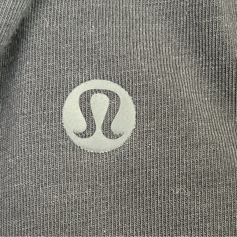 🍋Lululemon Cotton Wrap Front T-Shirt Dress Size 4 Black Soft Pima Cotton in EUC! - Picture 7 of 12
